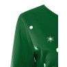 Christmas Deer Pattern Swing Dress - Green M
