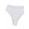 Apparel Bandeau High Waisted Swimwear Bottoms Set Two Piece Swimsuits White